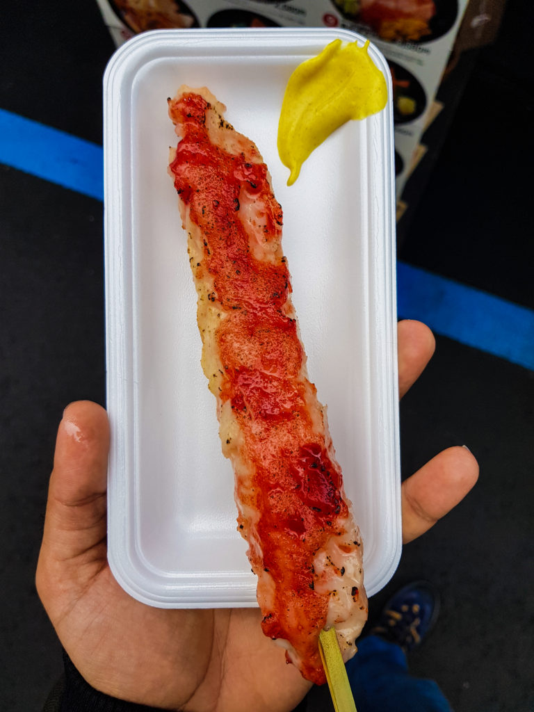 Crab on a stick