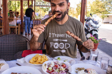 Souvlaki in Greece